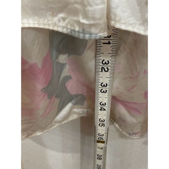 Country Romance Women's 5-6 Pink Floral Short Dress Party Cocktail Vintage - Picture 5 of 6